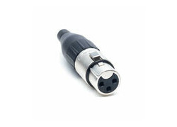 Amphenol 3 polige XLR kabeldeel female AC series