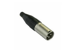 Amphenol 3 polige XLR kabeldeel male AC series