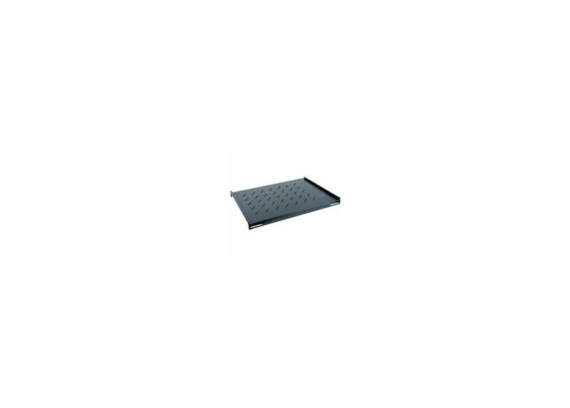 WP Rack Fixed shelf 1U 350 mm Black