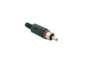 Lumberg RCA Connector male in het geel