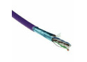 ACT Cat 6A F/UTP massieve installatiekabel, LSZH, CPR euroklasse ECA, 24AWG, violet 305 meter