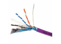 Molex Cat 6 F/UTP massieve installatiekabel, LSZH, CPR euroklasse Dca-s2,d2,a1, 23 AWG, violet 500 meter