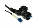 ACT 10 meter singlemode 9/125 OS2 duplex fiber patch kabel met LC en IP67 LC connectoren