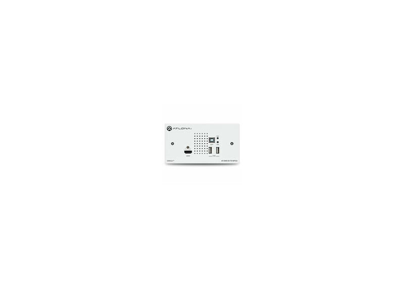 Atlona Wallplate transmitter HDMI met USB