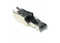 Multimedia Connect Roteerbare toolless modulaire RJ45 connector voor afgeschermde massieve kabel