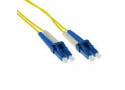 ACT 17 meter LSZH Singlemode 9/125 OS2  glasvezel patchkabel duplex met LC connectoren