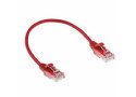 ACT Rode 1.5 meter LSZH U/UTP CAT6 datacenter slimline patchkabel snagless met RJ45 connectoren