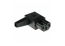 MPE-Garry C15 Power connector haaks links voor 120 °C