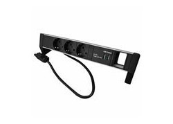 Plenty Prolink Desktop PDU 3 x Type F met 2 x USB lader 4.2 A en leeg module