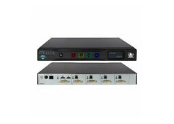 Adder AdderView Secure  4-port DVI-D 2K/60 SINGLE HEAD 4 poorts