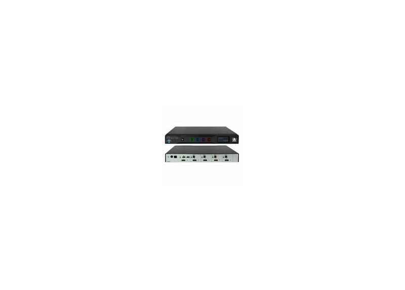 Adder AdderView Secure  4-port DP/HDMI 4K/60 SINGLE HEAD 4 poorts