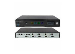 Adder AdderView Secure  4-port DP/HDMI 4K/60 DUAL HEAD 4 poorts