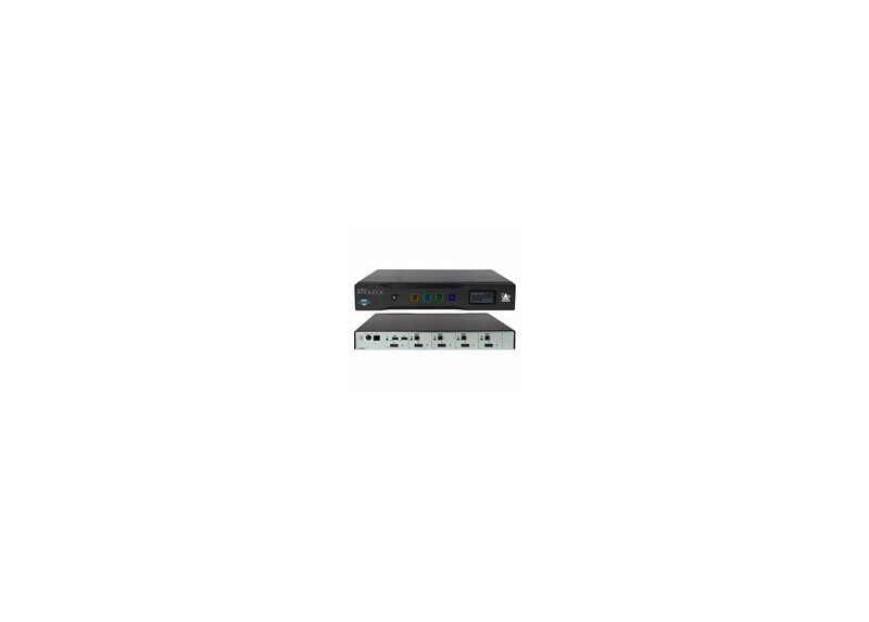 Adder AdderView Secure  4-port DP/HDMI 4K/60 DUAL HEAD 4 poorts