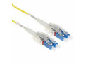 ACT 0,5 meter Singlemode 9/125 OS2 Polarity Twist patchkabel met LC connectoren