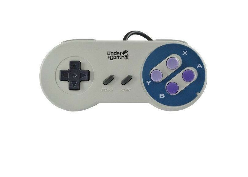 Under Control Super Nintendo Controller Bedraad 1,5M NTSC kleuren