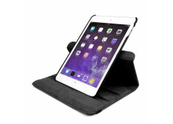 Tuff-Luv - 360 graden draaiende case - Voor iPad Mini 4 - Met slaapfunctie - Zwart