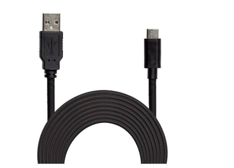 Under Control - Nintendo Switch - USB Type C kabel - 3 meter - Zwart