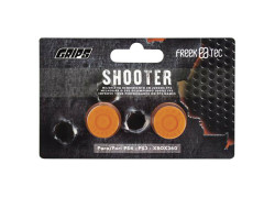 Thumb Grips Shooter - Geschikt voor de PS4 PS3 en Xbox 360 - Oranje