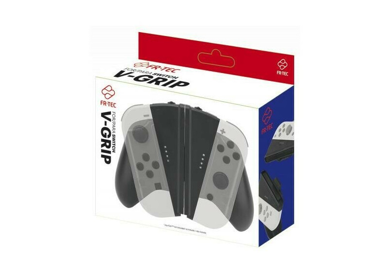 Nintendo Switch - V-Grip - Joy Con Controller - Zwart - Switch OLED