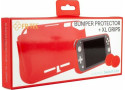 Nintendo Switch Lite Protection Bumper met XL Thumb Grips - Rood