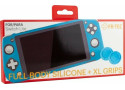 Nintendo Switch Lite Siliconen hoes met Thumb Grips - Blauw