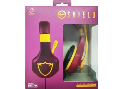 Nintendo Switch SHIELD Bedrade Gaming Headset Roze met Geel