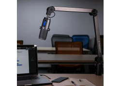 Thronmax - Caster bureau-arm USB verborgen kabelbeheer 360 graden rotatie