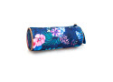 El Charro - Etui Rond - Bloemen - Blauw - 21 cm