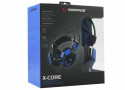 Rampage SN-R5 X-Core Gaming headset zwart met blauw