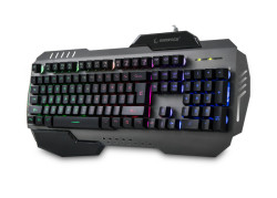 Rampage Gaming Toetsenbord KB-R79 - Rainbow Verlichting - Metalen behuizing - US Layout