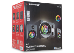 Rampage RMS-G8 bluetooth 2.1 speakerset - LED regenboog verlichting