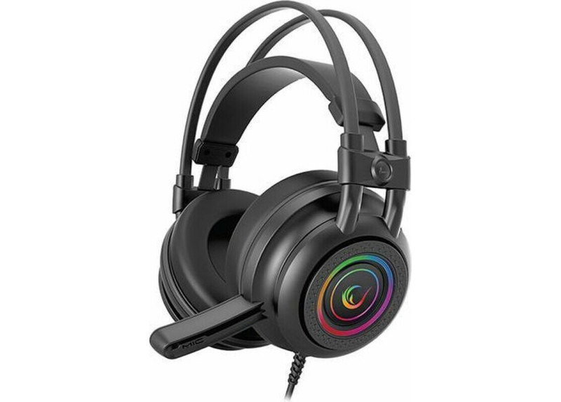 Rampage Quadro 7.1 RGB gaming headset RM-K2 - Surround Sound - PC