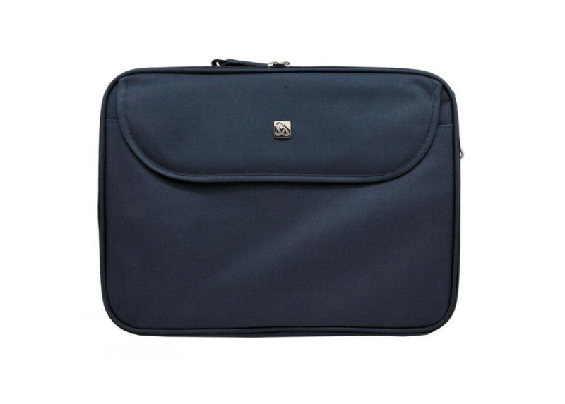 New York Laptoptas - 15,6 inch - Marine blauw