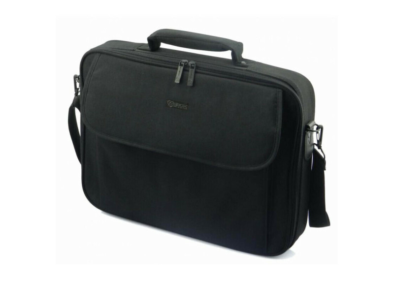 Wall Street Laptoptas 17,3 inch - Zwart