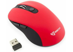 Sbox draadloze muis WM-911-rood