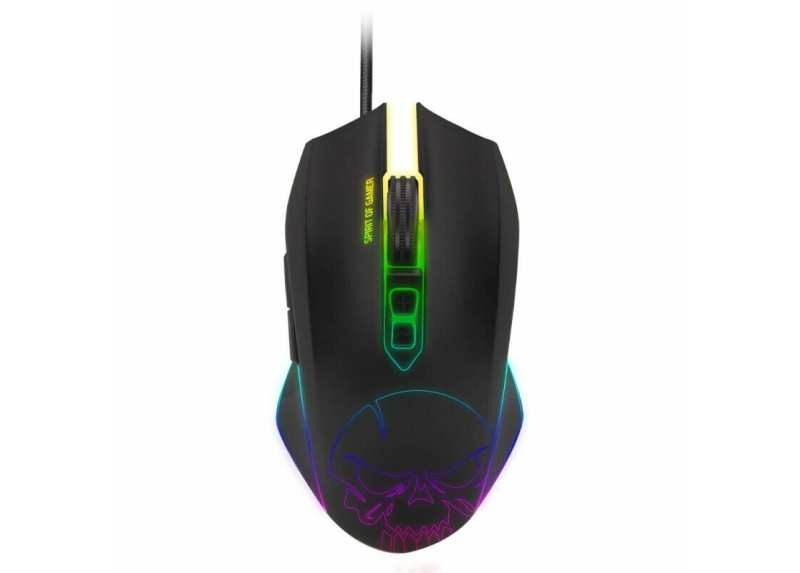 Elite M40 RGB gaming muis - 4000 dpi - 7 programmeerbare knoppen