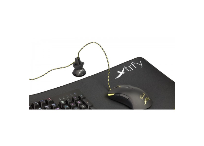 Xtrfy C1 - Muis Bungee - Zwart