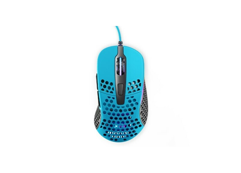 Xtrfy M4 Ultra Light - Optische Esport Gaming muis met RGB - Blauw