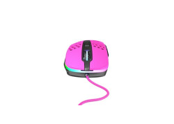 Xtrfy M4 Ultra Light - Optische Esport Gaming muis met RGB - Roze