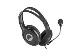 Natec Bear 2 headset met microfoon - zwart