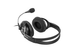 Natec Bear 2 headset met microfoon - zwart