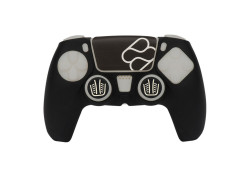 Playstation 5 - Siliconen controller skin en thumb grips voor PS5 DualSense controller - Zwart