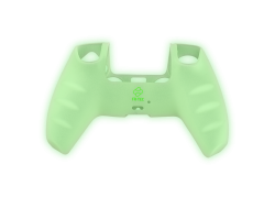 Playstation 5 - Siliconen controller skin en thumb grips voor PS5 DualSense controller - Glow in the Dark