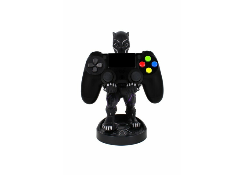 Cable Guy - Black Panther telefoonhouder - game controller stand met usb oplaadkabel 8 inch