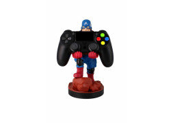 Cable Guy - Captain America telefoonhouder - game controller stand met usb oplaadkabel 8 inch