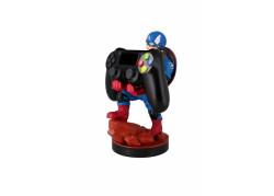 Cable Guy - Captain America telefoonhouder - game controller stand met usb oplaadkabel 8 inch