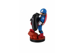 Cable Guy - Captain America telefoonhouder - game controller stand met usb oplaadkabel 8 inch