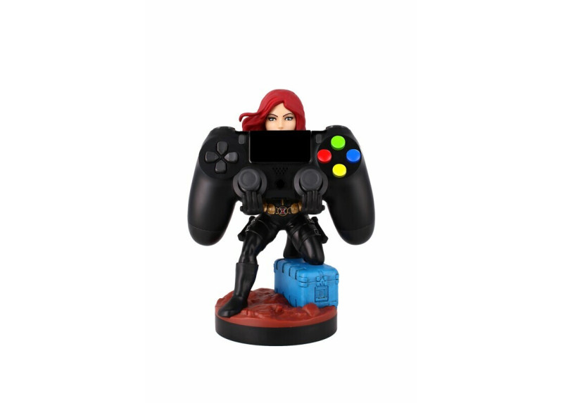 Cable Guy - Black Widow telefoonhouder - game controller stand met usb oplaadkabel 8 inch