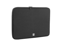 Natec Clam laptop sleeve voor 14.1 inch laptops - Zwart