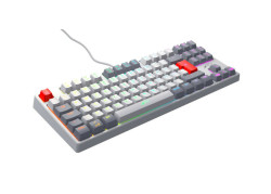 Xtrfy K4 TKL RGB Retro Edition Mechanisch Gaming Toetsenbord AZERTY Belgisch (punt) Layout